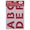 6 Pack: 2.7" Fun Uppercase Font Alphabet Stencils by Craft Smart®